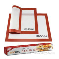 Silicone rubber fabric mat